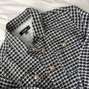 Houndstooth Shacket